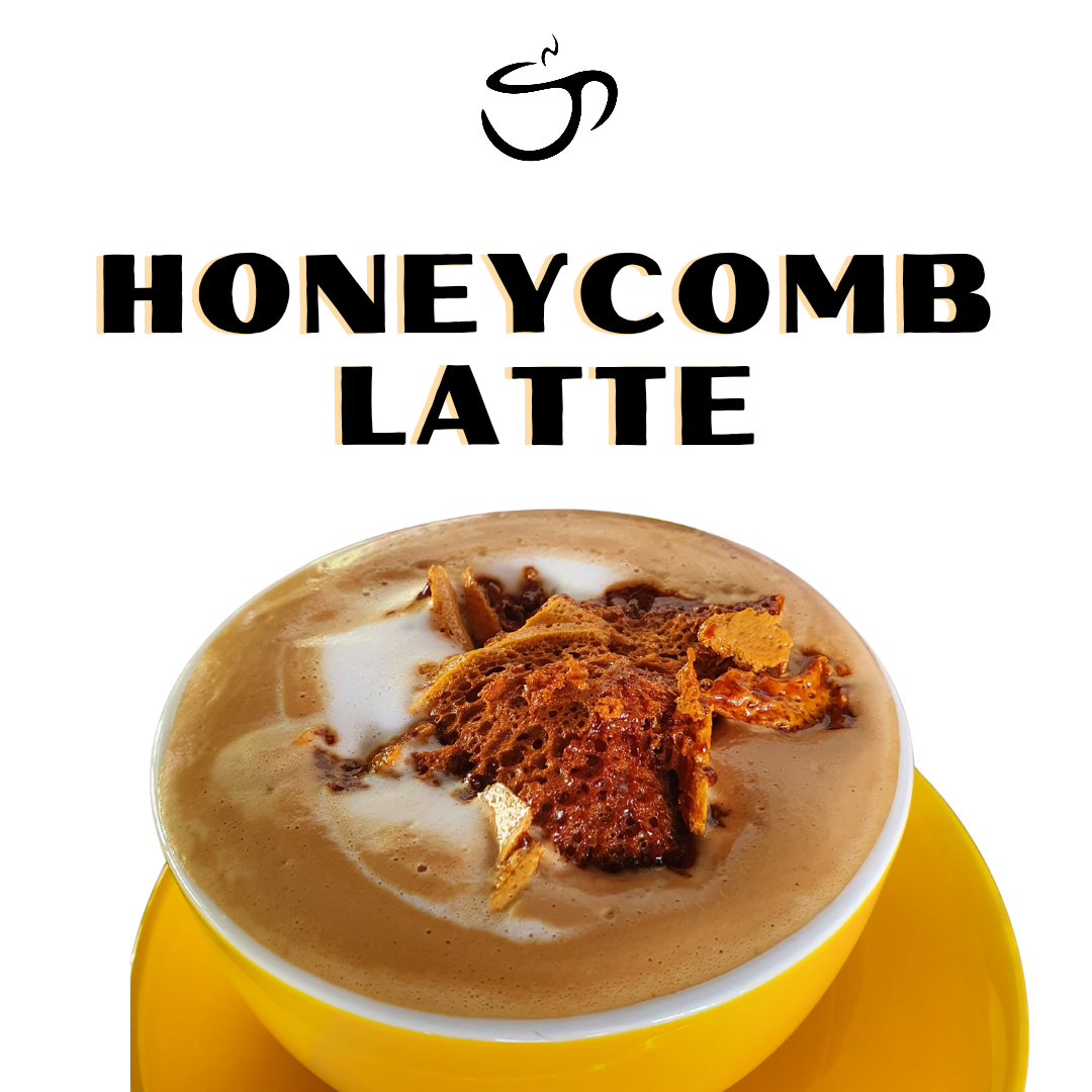 Honey Comb Latte
